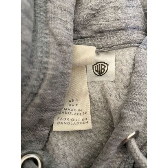 Warner Bros Friends Pullover Hooded Sweatshirt Hoodie School Tv Show Embroidered - Picture 8 of 14
